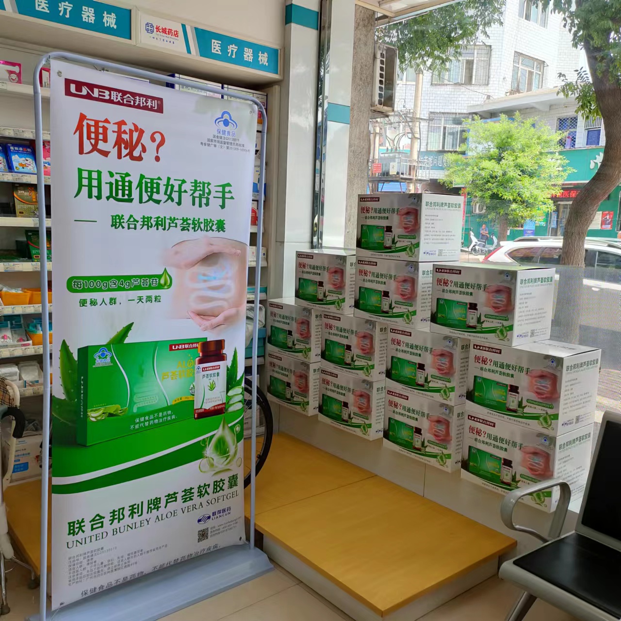绿色风暴 席卷终端 | 东升国际重磅打造芦荟大单品主题陈列！